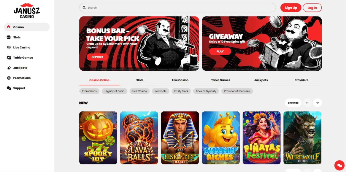 Janusz Casino na Tle Konkurencji — Porównanie Parametrów Janusz Casino na Tle Konkurencji — Porównanie Parametrów